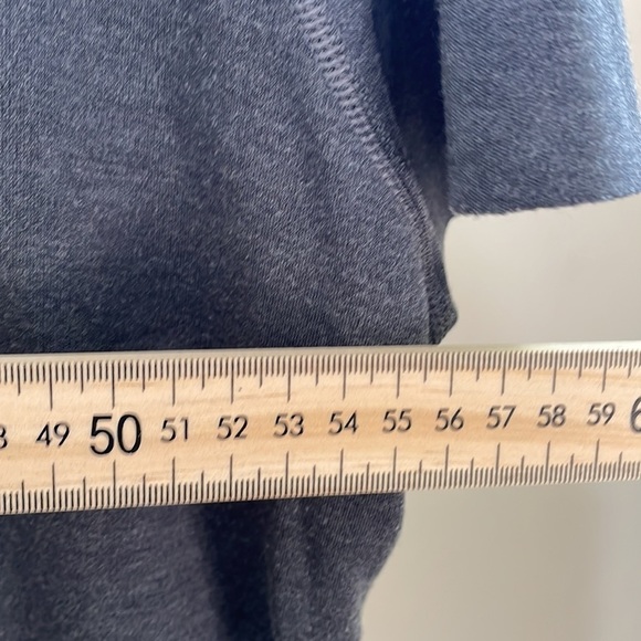 Kit and Ace - Loose Baggy Zip Pocket Oversized Shirt - Grey - Large - Picture 14 of 15